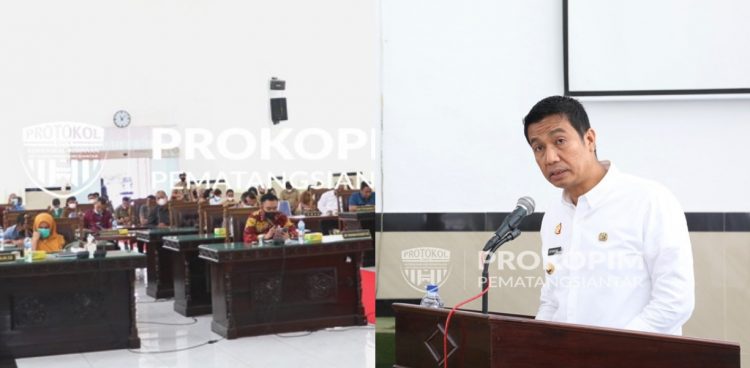 Untuk Membahas P APBD Siantar 2021, Walikota Sampaikan Nota Keuangan