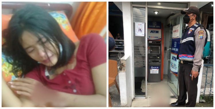 Harus Mati Kau Disini, Suami Tikami Istri di ATM BRI Jalan Kartini Siantar