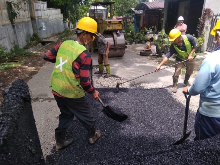 Uji coba aspal karet