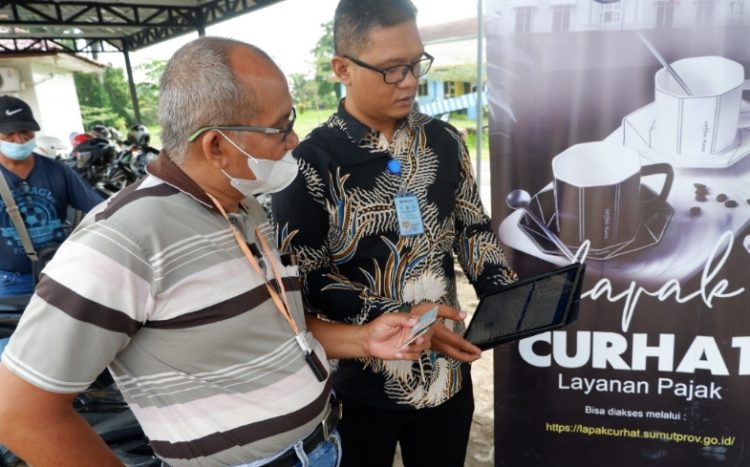 Permudah Pembayaran Pajak, Samsat Siantar Ciptakan Aplikasi Lapak Curhat