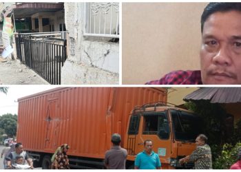 Truk Tabrak 4 Rumah di Siantar, Ketua PAC PDIP Minta Pabrik OH5, Pindah