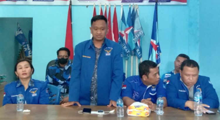 Ilhamsyah Sinaga Ketua Demokrat Siantar yang Baru, Sakti Sekretaris dan Elisabet Bendahara