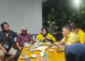 Mangatas Silalahi Gelar Diskusi dengan Jurnalis, Bahas Fungsi Pengawasan