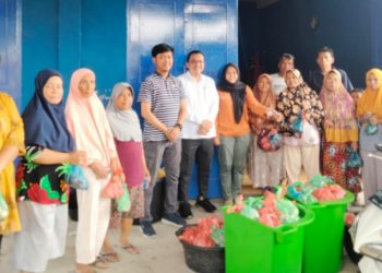 PAN Siantar Berkurban 32 Ekor Lembu dan Kambing di Sumber Jaya