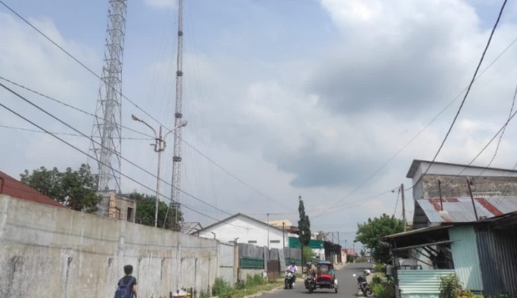 Tanpa Persetujuan, Warga Tomuan Siantar Timur Tolak Pendirian Tower Baru