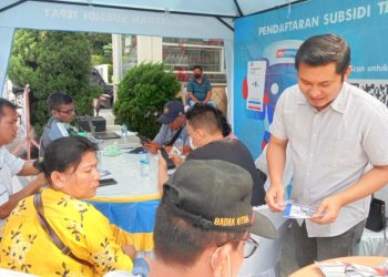 Pertamina Buka Posko Registrasi Pengguna BBM Subsidi di SPBU Ahmad Yani Siantar