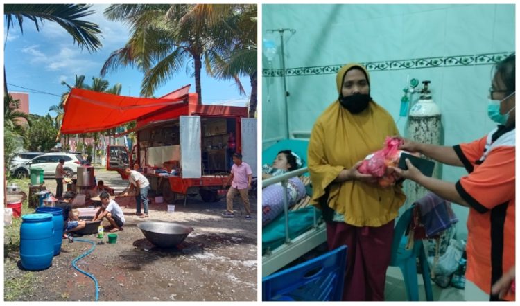 BPBD Siantar Buka Dapur Umum untuk Korban Puting Beliung