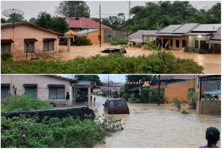 Bosar Maligas dan Serbelawan Banjir, 368 Rumah Terendam, Warga Mengungsi