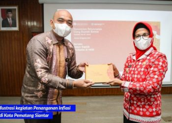 Sukses Tekan Inflasi, Kota Siantar Terima Bonus dari Menteri Keuangan