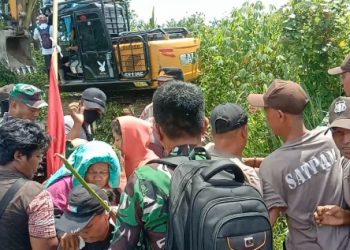 PTPN III Amankan Aset, Tanaman Penggarab Dibabat dan Rumah Kosong Dirubuhkan