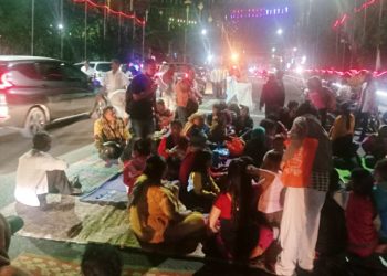 Lahan Diduduki PTPN III, Malam Ini Warga Beserta Anak dan Bayi Akan Tidur di Jalan
