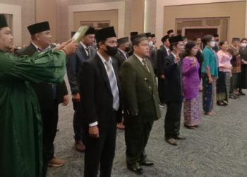 Bawaslu Lantik 24 Panwascam se Kota Siantar, Ini Namanya