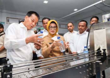 Uli, Air Mineral Kemasan Produk Perumda Tirta Uli Siantar Diluncurkan