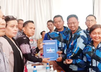 KPU Siantar Terima Pengajuan Bacaleg yang Didaftarkan Partai Demokrat