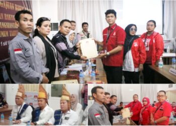 Bacaleg PSI, Gerindra dan PDIP Juga Diterima KPU Siantar