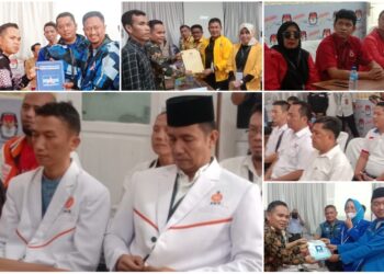 Ini Daftar 17 Parpol yang Bacalegnya Diterima KPU Siantar, 1 Partai Gagal
