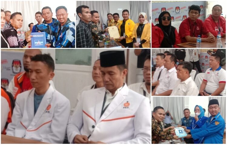 Ini Daftar 17 Parpol yang Bacalegnya Diterima KPU Siantar, 1 Partai Gagal