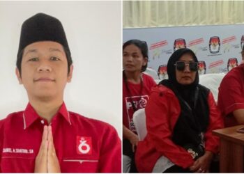 Masih 24 Tahun, Samuel Sianturi SH Ketua Partai Termuda di Siantar