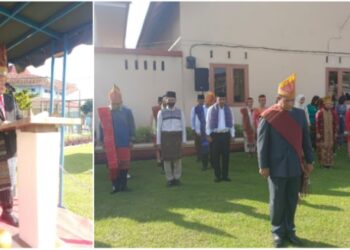 Gelar Upacara, Lapas Kelas IIA Siantar Peringati Hari Lahir Pancasila