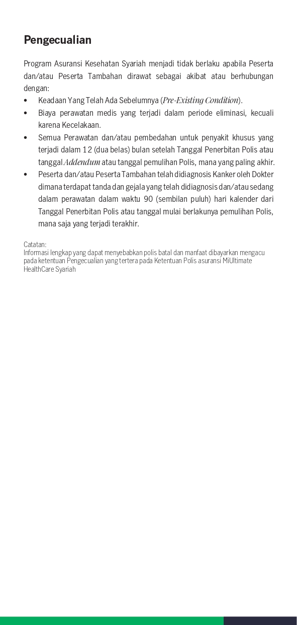 MiUltimate HealthCare Syariah