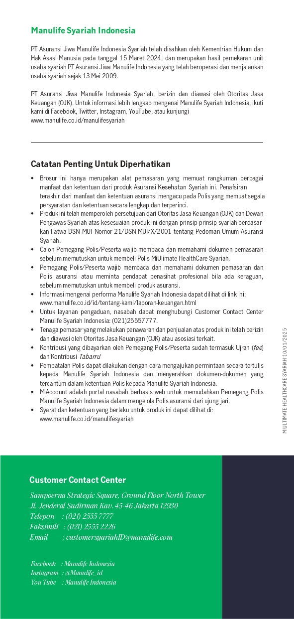 MiUltimate HealthCare Syariah