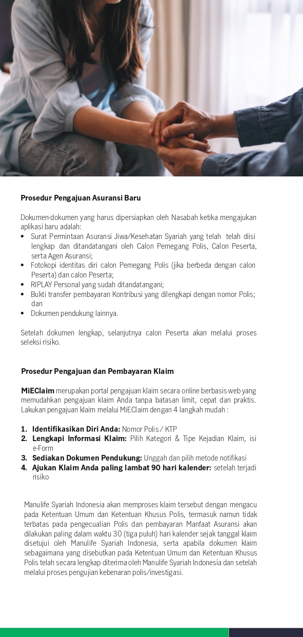 Manulife Perlindungan Diri Syariah