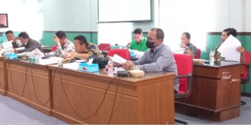 Komisi I DPRD Siantar melakukan RDP dengan BKD 
Foto: AMB