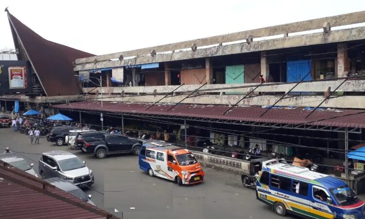 Pasar Horas Gedung 4 Jalan Merdeka 
Foto: IN