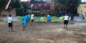 Pertandingan Senter New FC kontra GNR
