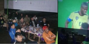 Penonton Piala Dunia di Lapangan Kayu
Foto: IST