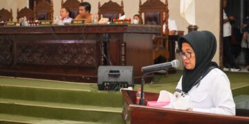 Wali Kota menyampaikan nota jawaban