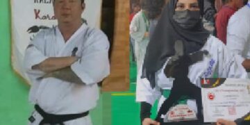 Sensei Lee Vita Fannoto dan Zahra Fathima binti Sabren
Foto :IST