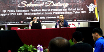Komisioner KPU Siantar pada Uji Publik
Foto: IN