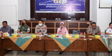 Rakor Lintas Sektoral Operasi Lilin Toba 2022  

Foto: IST