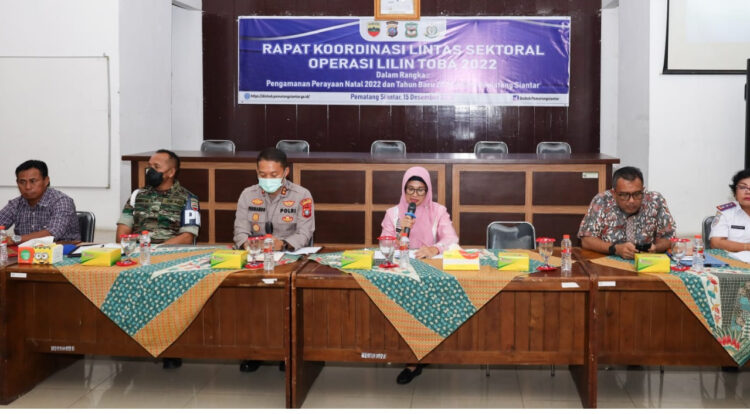 Rakor Lintas Sektoral Operasi Lilin Toba 2022  

Foto: IST