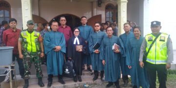 foto  bersama                                                                                                                                                                                                                         Personel Koramil 19/SK Kodim 0207/Simalungun ,