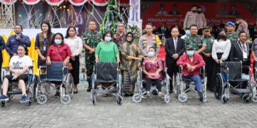 Natal Oikumene di lapangan H Adam Malik.
Foto: IST