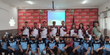 Para warga binaan yang mendapatkan remisi 
Foto: IST