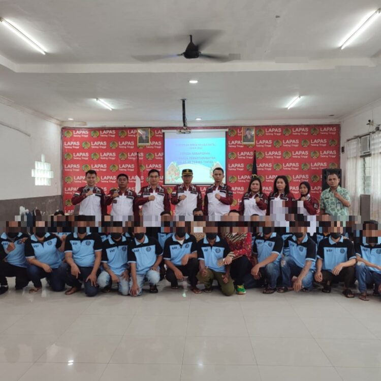 Para warga binaan yang mendapatkan remisi 
Foto: IST