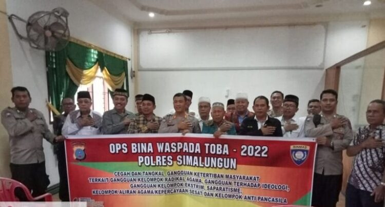 Polres Simalungun Sosialisasi Tangkal Kelompok Radikalisme