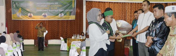 Masa perkenalan (Ta’aruf) silaturahmi  (HMI) Komisariat Cabang  Siantar-Simalungun.
Foto: IST