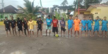 Senter News Vs Pengorbanan FC sebelum bertanding
Foto: Amb