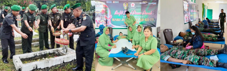 Ziarah dan Donor darah 
Teks: IST