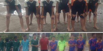 Tim sebelum melakukan pertandingan

Foto: IST