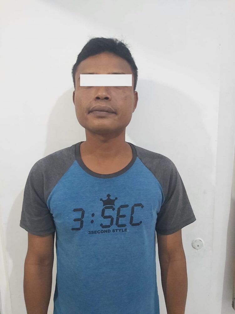Pelaku dan barang bukti
Foto: IST