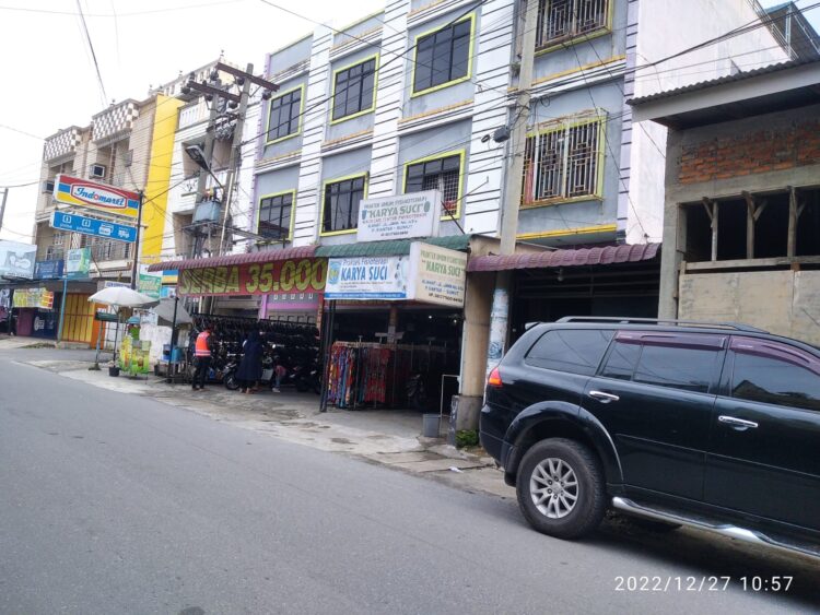 TKP tempat korban Feri Sinamo kena maling
Foto: Tan