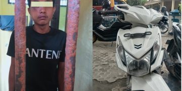 Pelaku dan barang bukti
Foto: IST