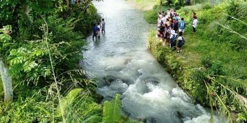 Sungai tempat korban ditemukan
Foto: IST