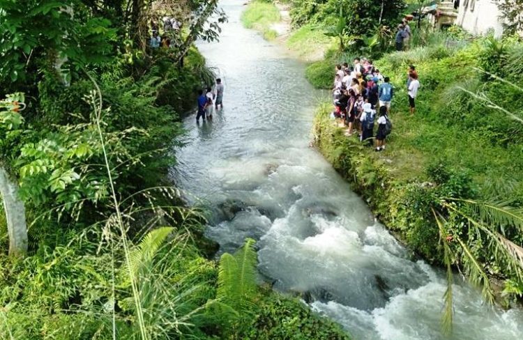 Sungai tempat korban ditemukan
Foto: IST