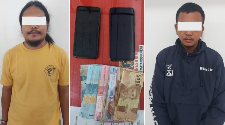 Pelaku dan barang bukti
Foto: IST